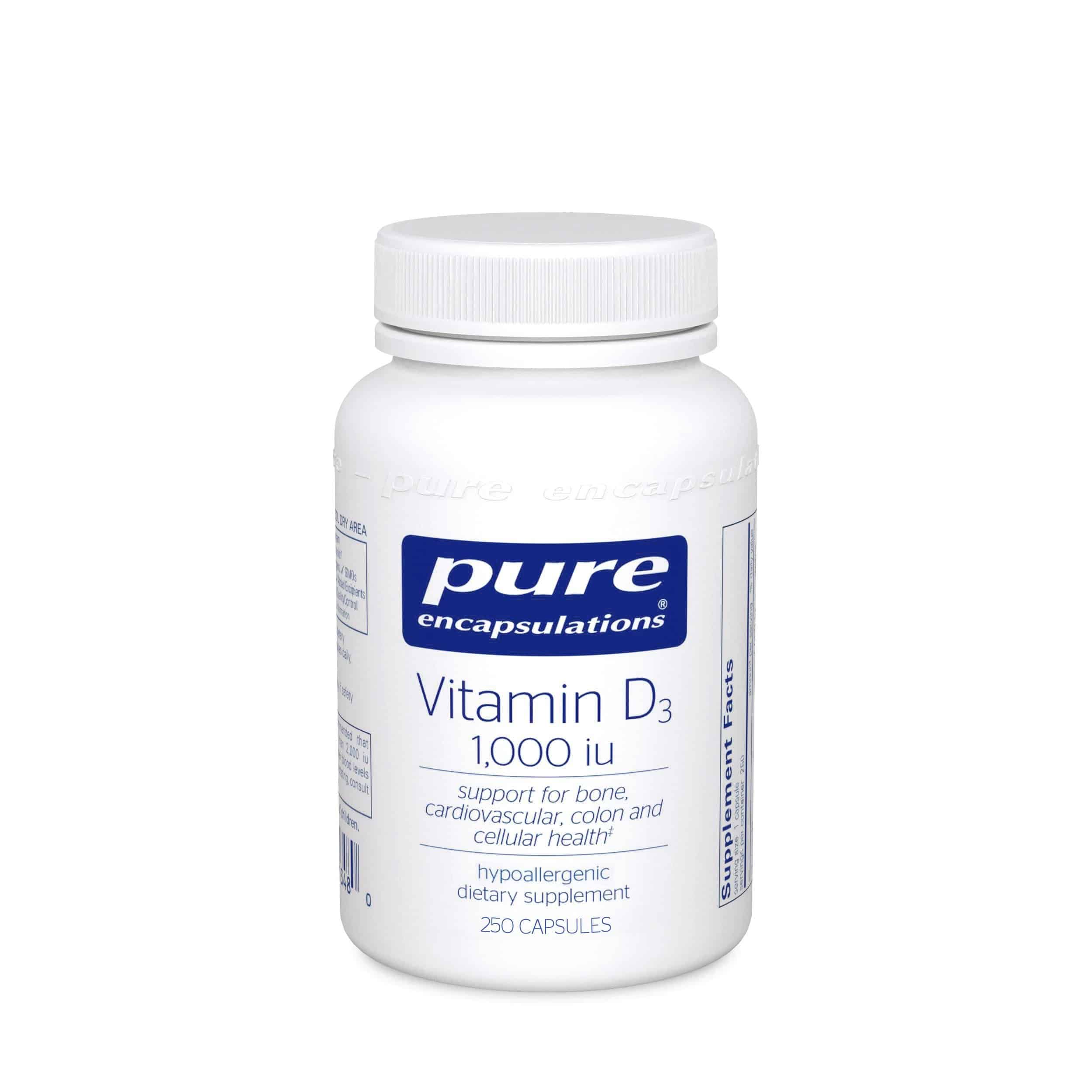 Vitamin D3 25 mcg 250