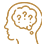 a pixeled image of a person's head